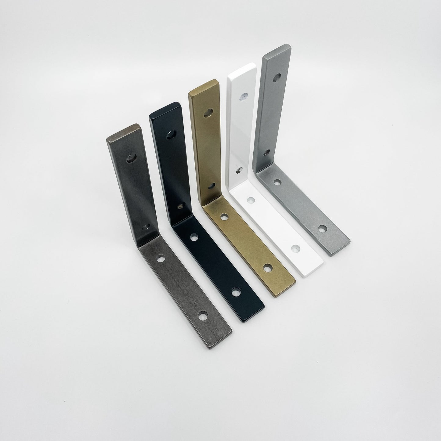 metal L brackets for shelving