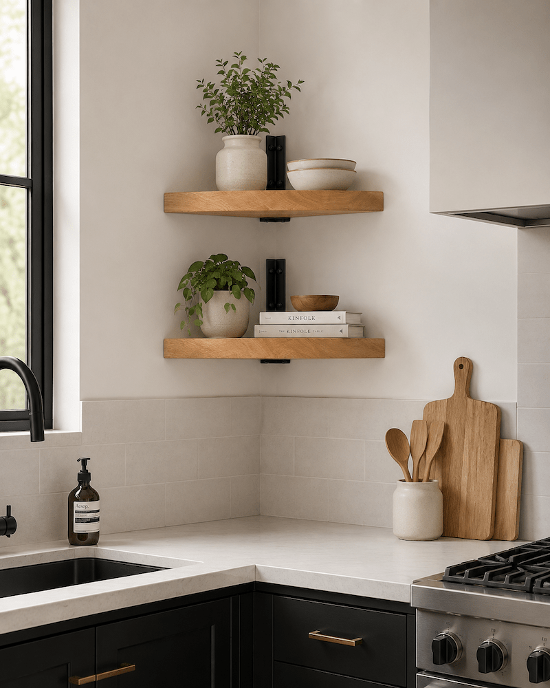 Rounded Corner Shelf Board (Shelf Only) - Cascade Iron Co