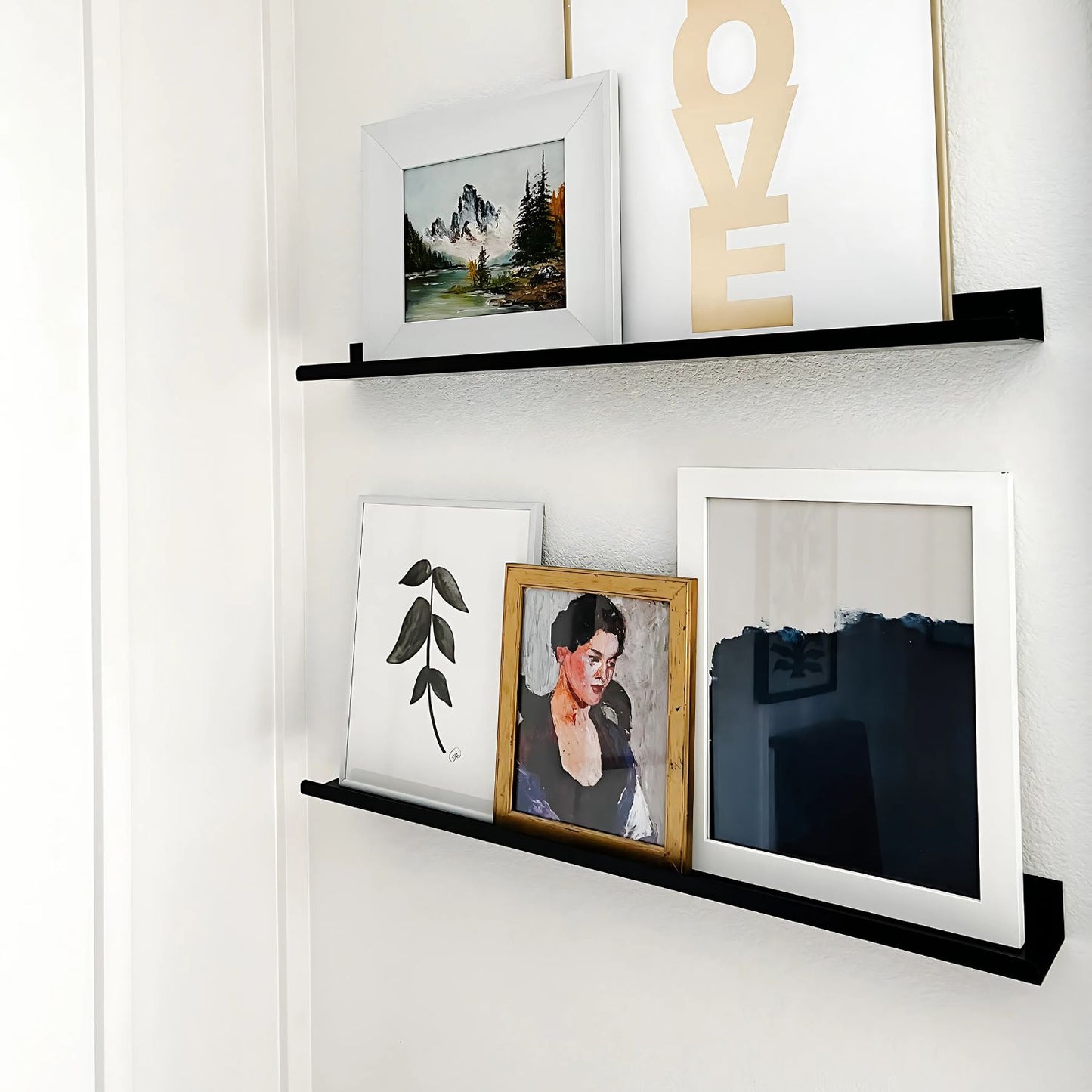 Metal Ledge Shelf - Multiple Sizes Available