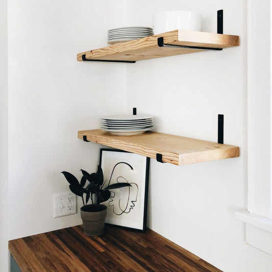 How to Make Kitchen Shelves - Cascade Iron Co