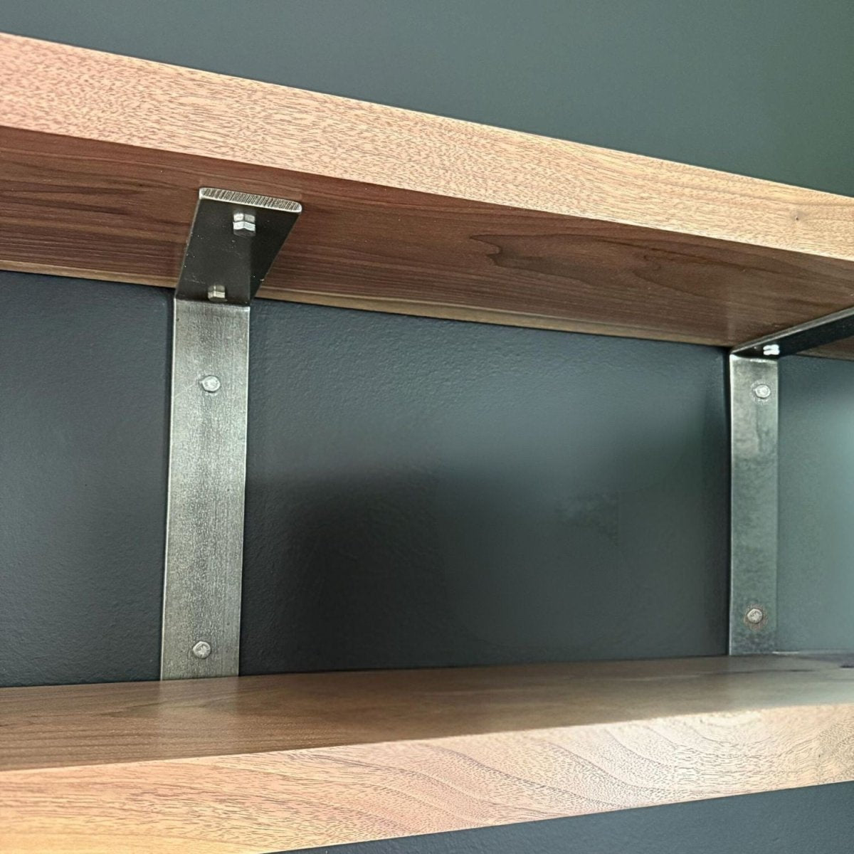 Double Shelf Brackets - Cascade Iron Co