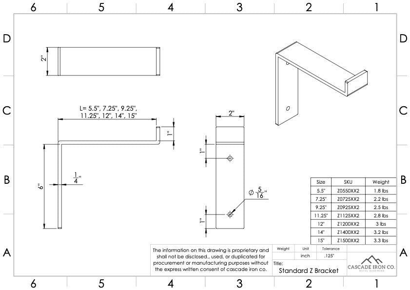 heavy duty shelf bracket