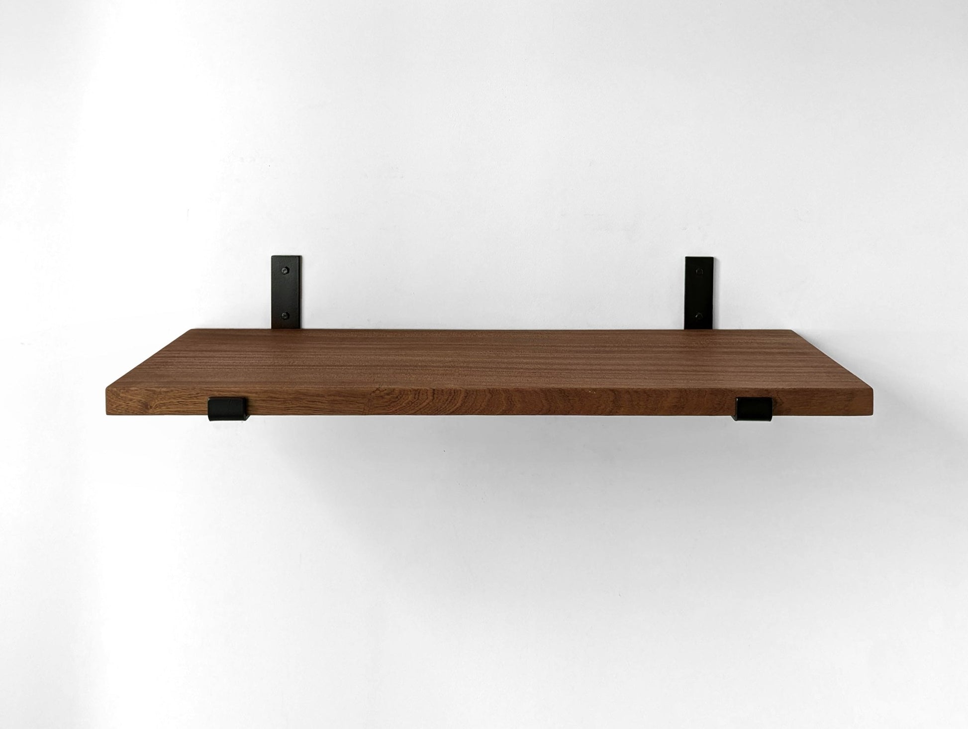 Wood Shelf - Mahogany Board for J Brackets (Shelf Only) - Cascade Iron Co