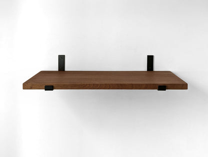 Wood Shelf - Mahogany Board for J Brackets (Shelf Only) - Cascade Iron Co