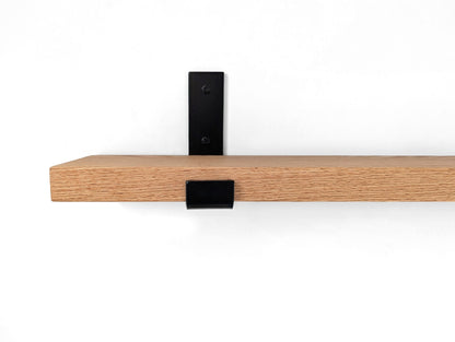Wood Shelf - Oak Board for J Brackets (Shelf Only) - Cascade Iron Co
