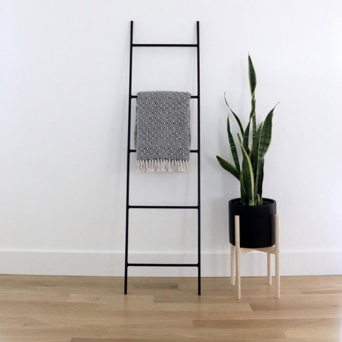 black metal blanket ladder Cascade Iron Co
