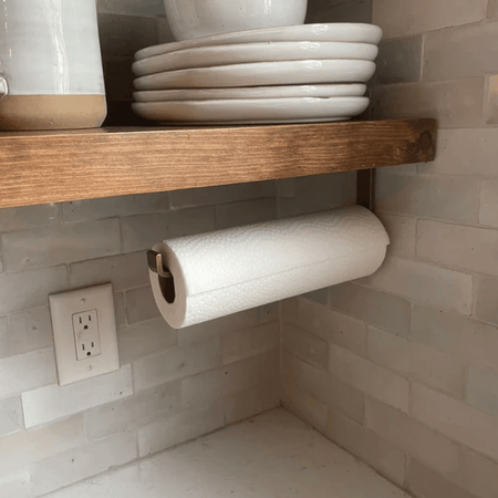 Cabinet mounted paper towel holder sale